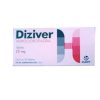 Diziver 25 Mg C/20 Tabletas Maver