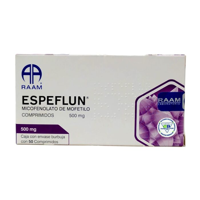 Espeflun Micofenolato De Mofetilo 500mg C/50 Comprimidos RAAM - Image 2