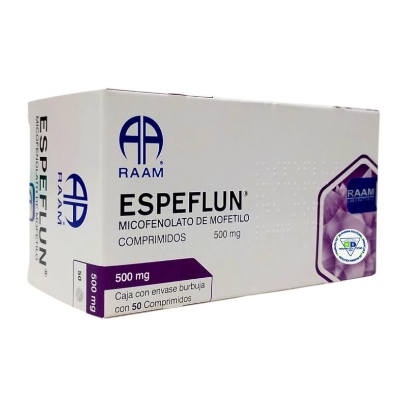 Espeflun Micofenolato De Mofetilo 500mg C/50 Comprimidos RAAM
