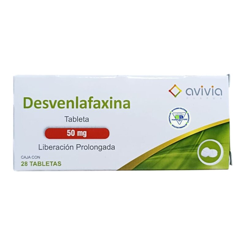 Desvenlafaxina 50 mg Liberación Prolongada C/28 Tabletas Avivia