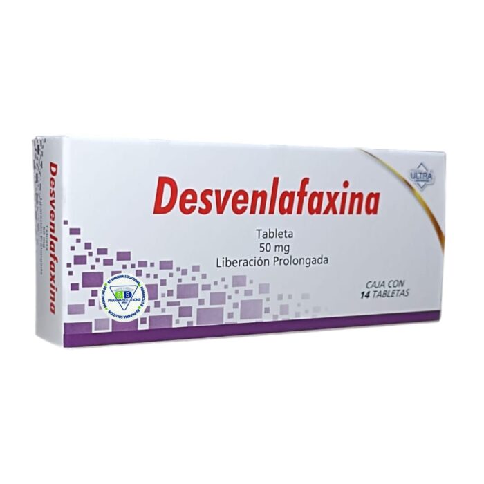 Desvenlafaxina 50mg Liberación Prolongada C/14 Tabletas Ultra