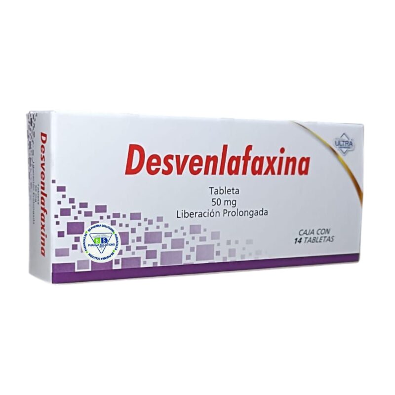 Desvenlafaxina 50mg Liberación Prolongada C/14 Tabletas Ultra