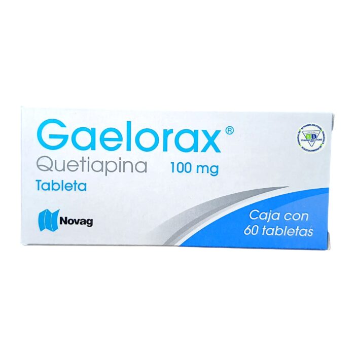 Gaelorax Quetiapina 100mg C/60 Tabletas Novag - Imagen 2