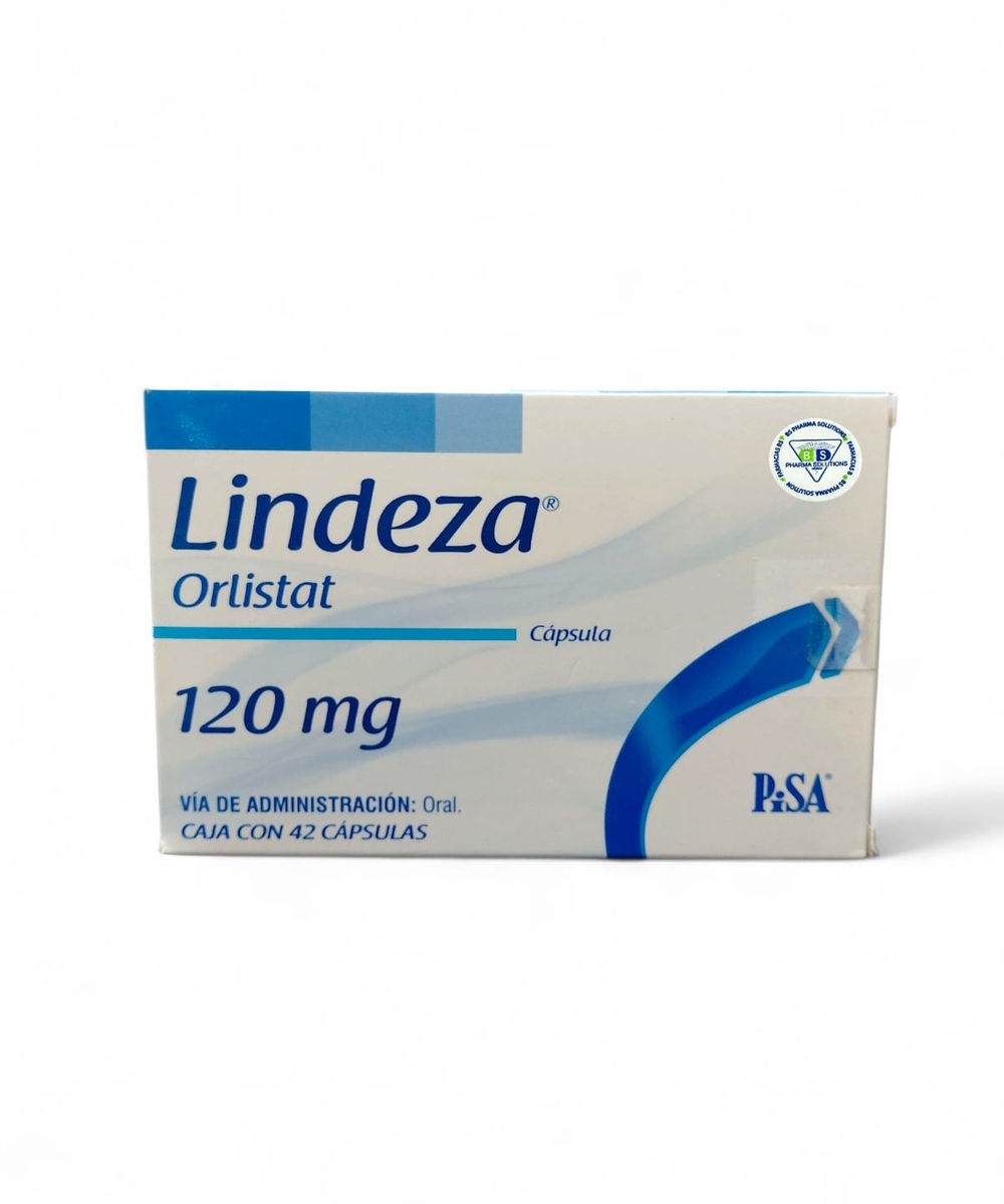 Lindeza Orlistat 120 mg C/42 Cápsulas Pisa