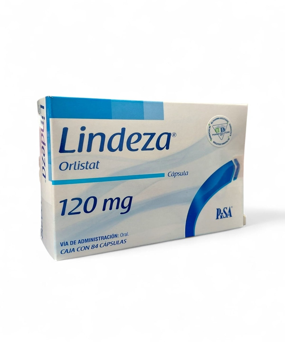 Lindeza Orlistat 120 mg C/84 Cápsulas Pisa - Imagen 2
