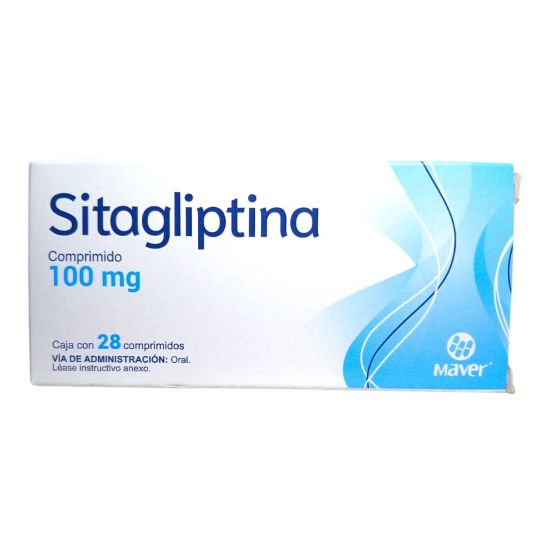 Sitagliptina 100mg C/28 Comprimidos Maver
